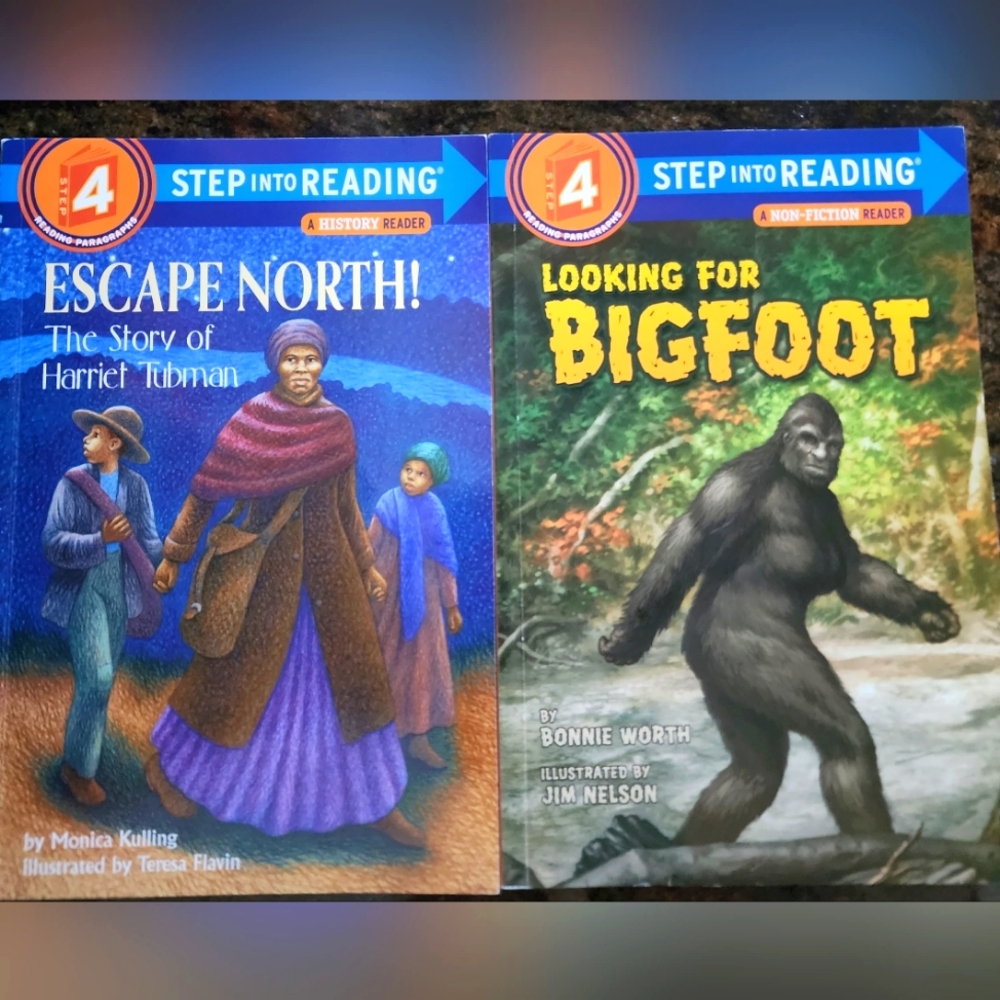 Step into reading level 4 books